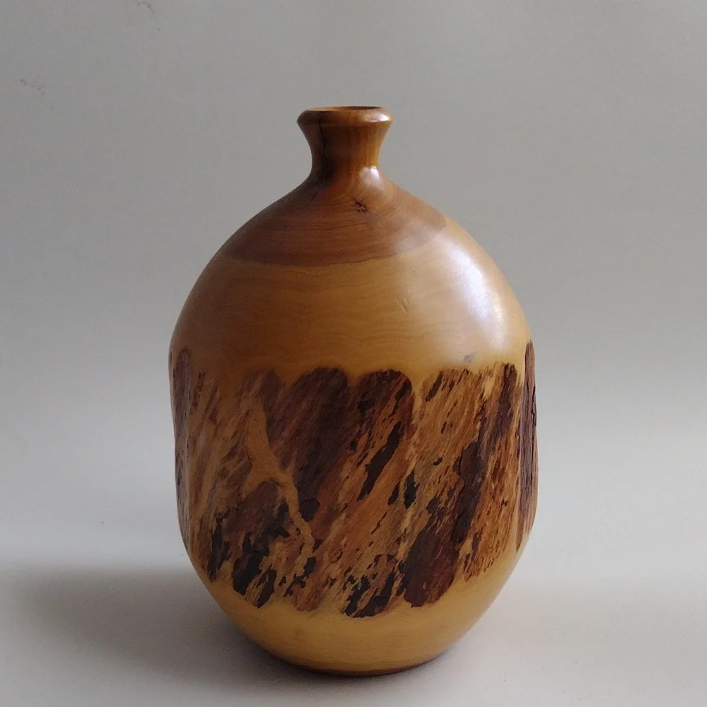 Vase made of sandalwood by Adam Lockyer S